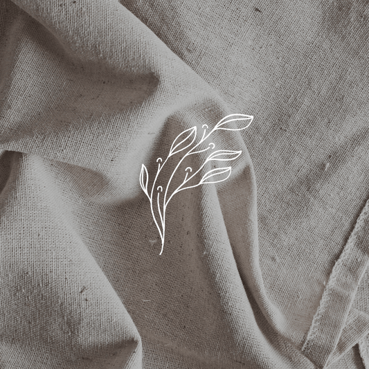 Close-up of high thread count cotton fabric showing soft and durable texture