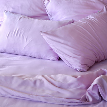 Parure de Housse de Couette avec Drap-Housse